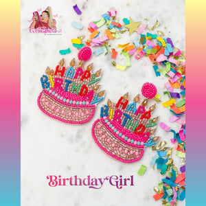 Birthday Girl earrings